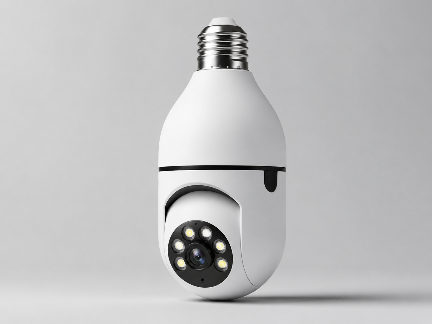 HomeSentinel™ 360° Smart Bulb Security Camera