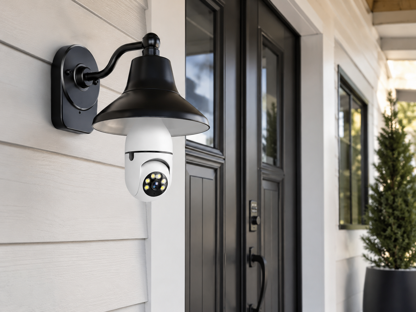 HomeSentinel™ 360° Smart Bulb Security Camera